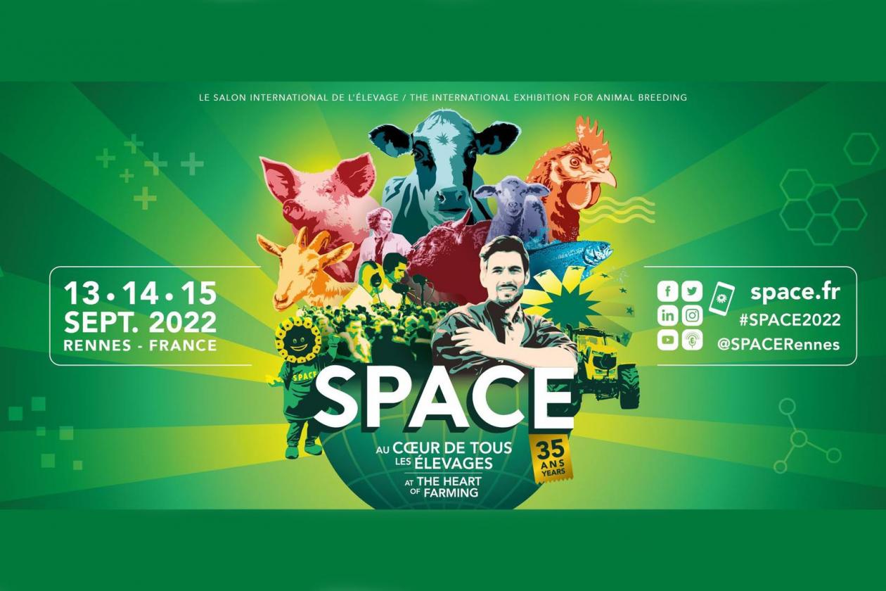 Besuchen Sie uns auf der SPACE 2022 in Rennes, Frankreich 